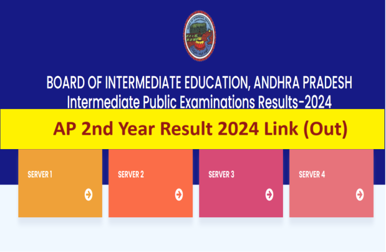 AP Inter 2nd Year Result 2024 (Out) Manabadi results.apcfss.in 2nd year